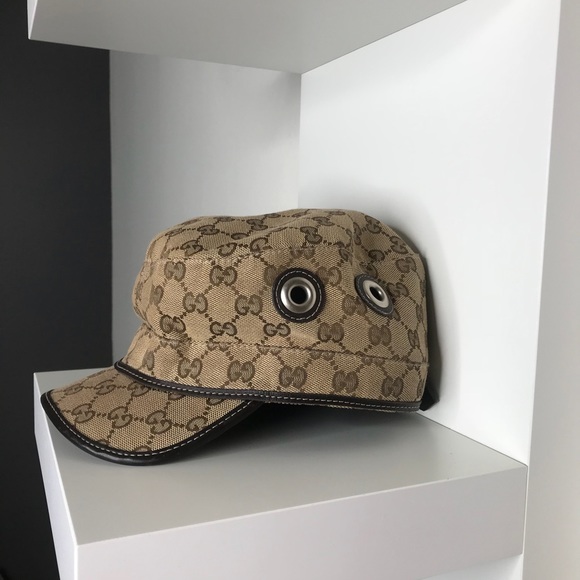 gucci military cap